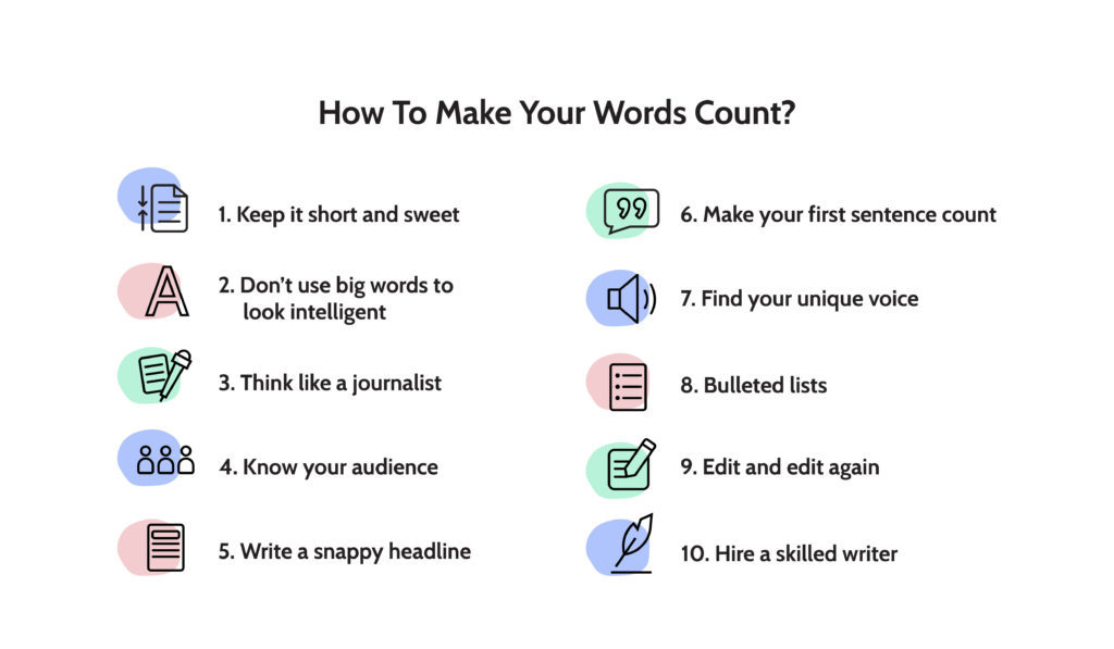 How to make your words count?