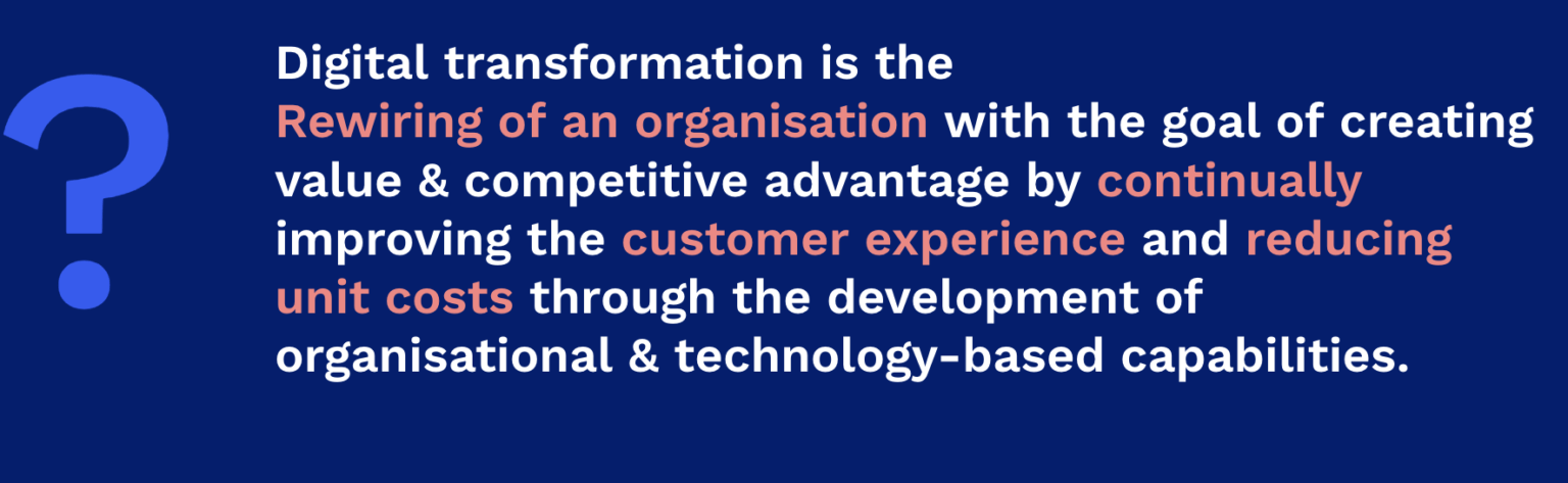 How to turn Digital Transformation into competitive advantage ...
